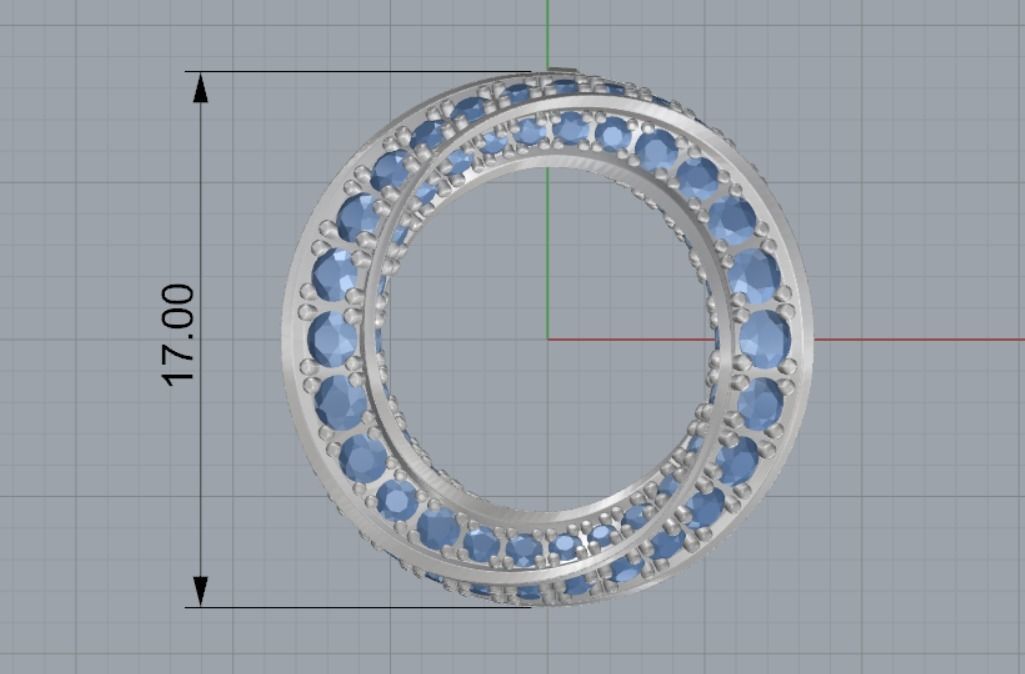 pendant 3D print model_4