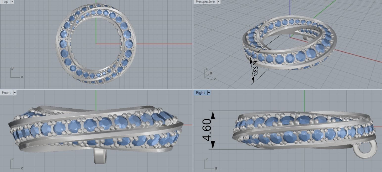pendant 3D print model_8