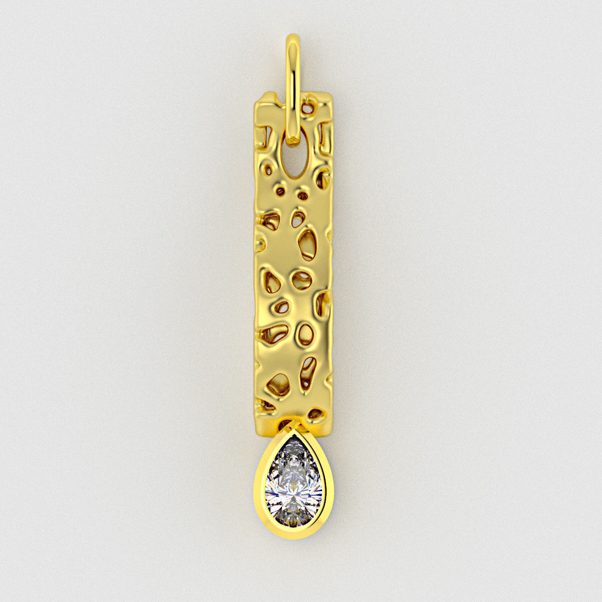 Chia pendant  3D model_3