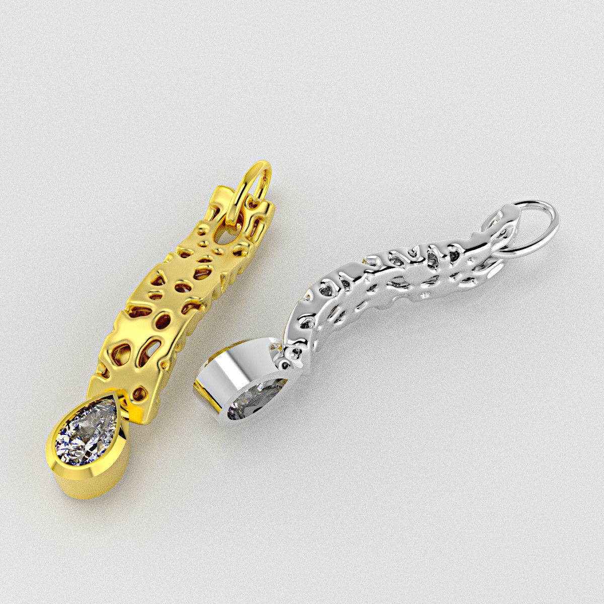 Chia pendant  3D model_1