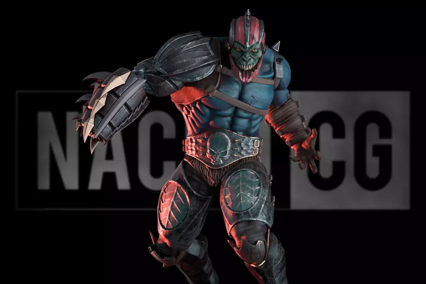 Fan Art - TrapJaw from MOTU - Statue 3D print model