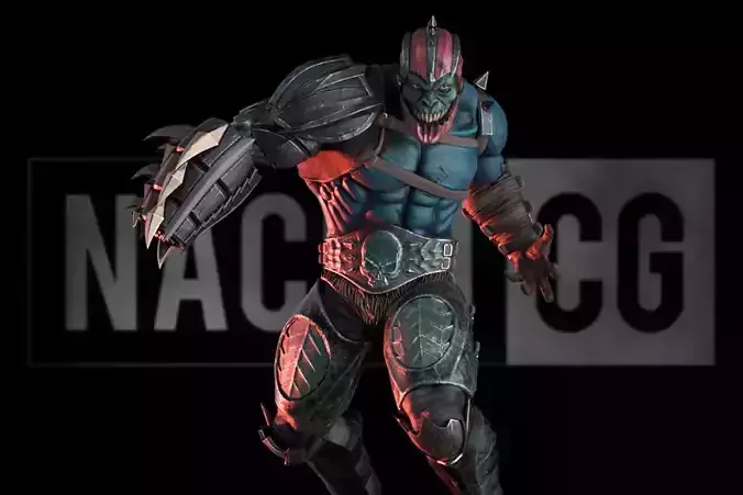 Fan Art - TrapJaw from MOTU - Statue 3D print model