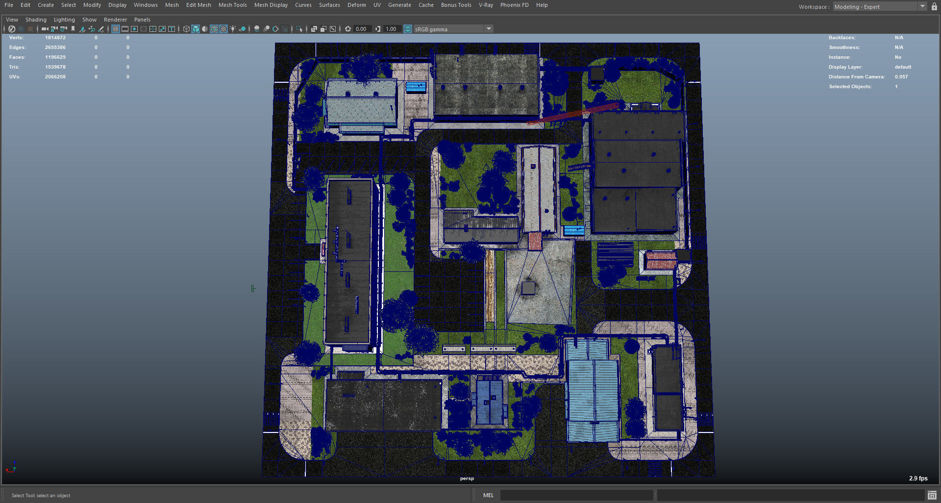 Industrial Zone Low-poly 3D model_19