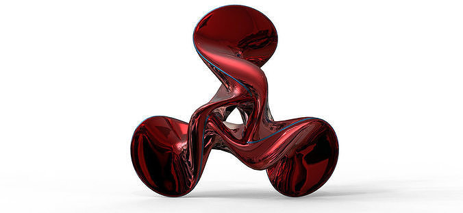 geometric modern art gm5 3D print model