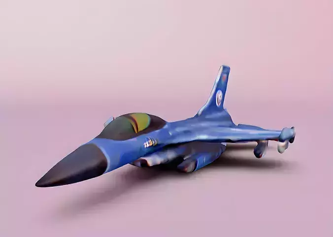 F-16 Fighting Falcon 3D model 3D model