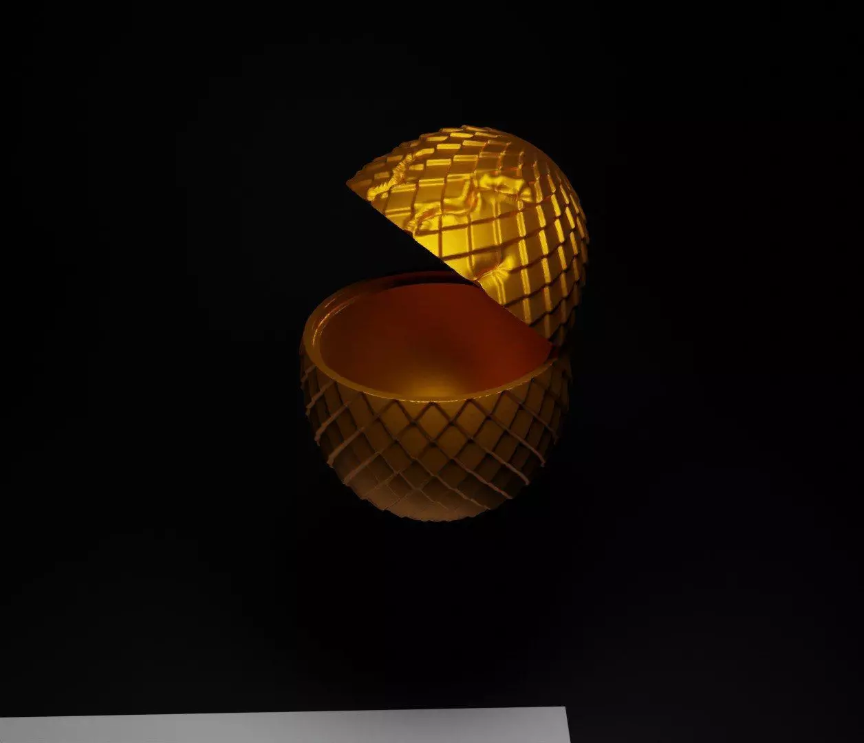 Dragon Egg Dice Box - DnD Dice Box 3D print model
