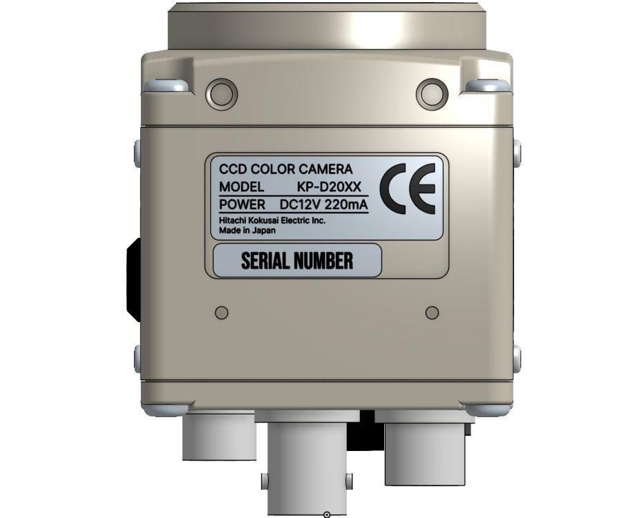 HITACHI KP-D20 3D model_2