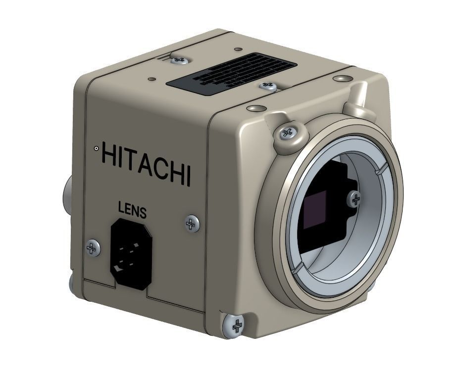 HITACHI KP-D20 3D model_1