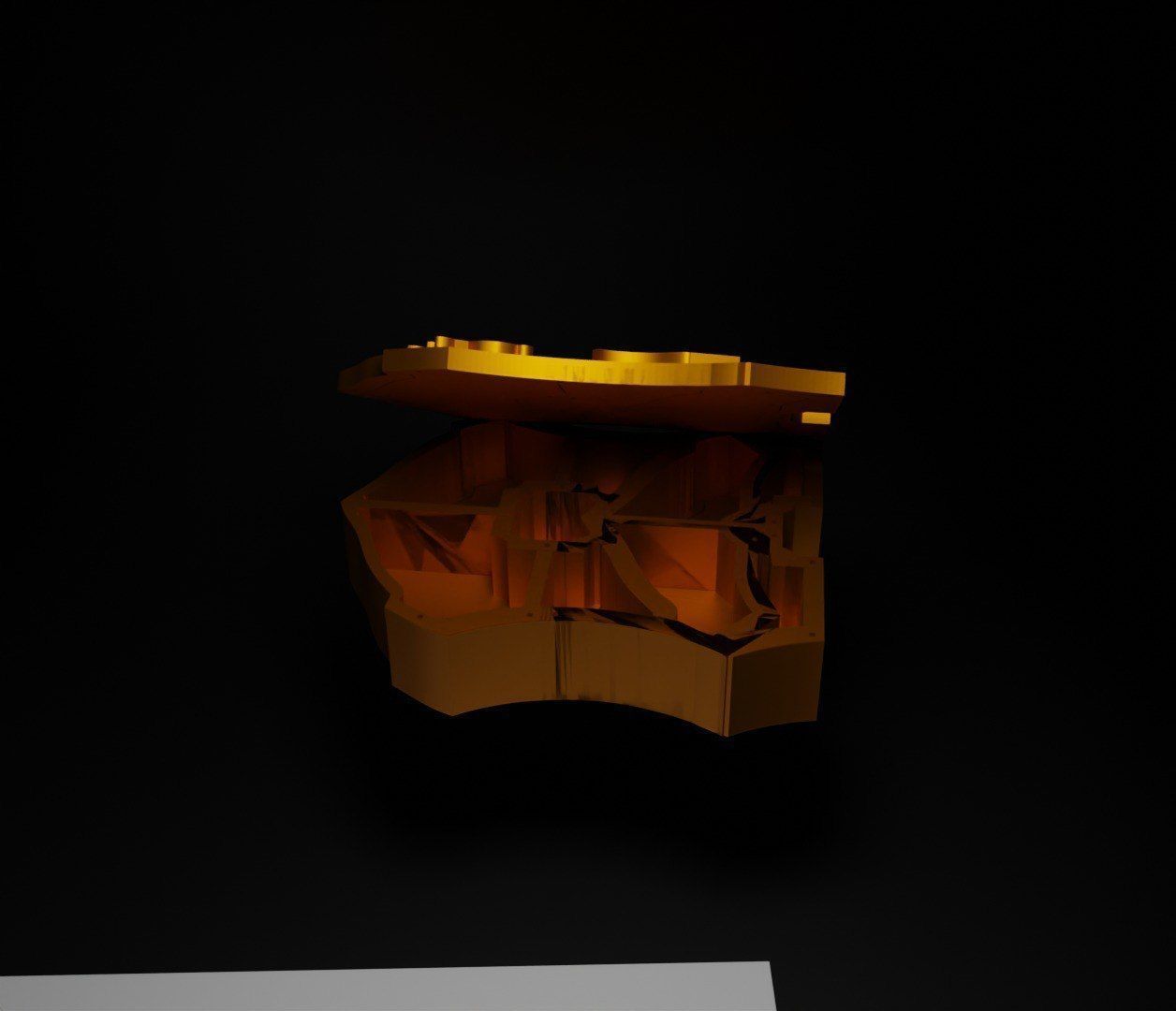 Harry Potter Treasure Jewelry Box 3D print model_34