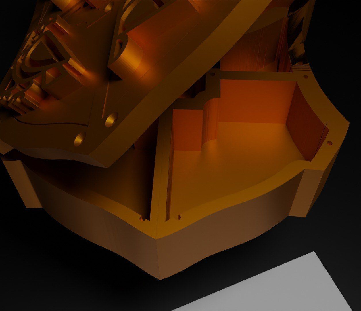 Harry Potter Treasure Jewelry Box 3D print model_9