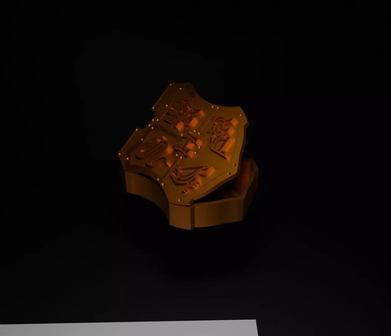 Harry Potter Treasure Jewelry Box 3D print model_0