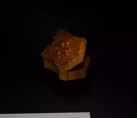 Harry Potter Treasure Jewelry Box 3D print model Harry Potter Treasure Jewelry Box 3D print model