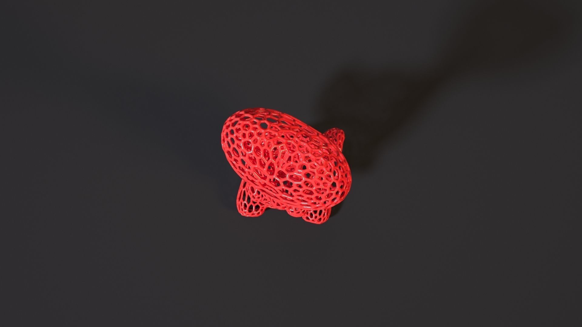 Elephant with a heart 3D print model_9