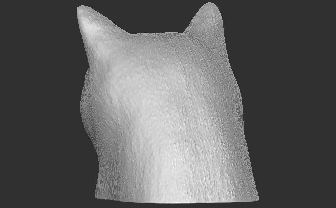 Domestic shorthair cat for 3D printing 3D print model_9