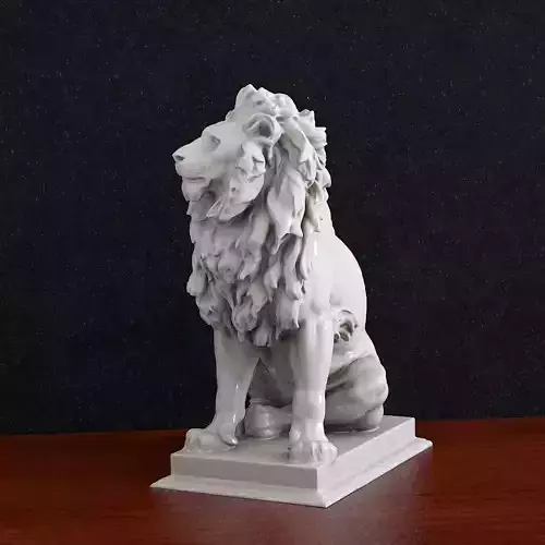 Lion statue