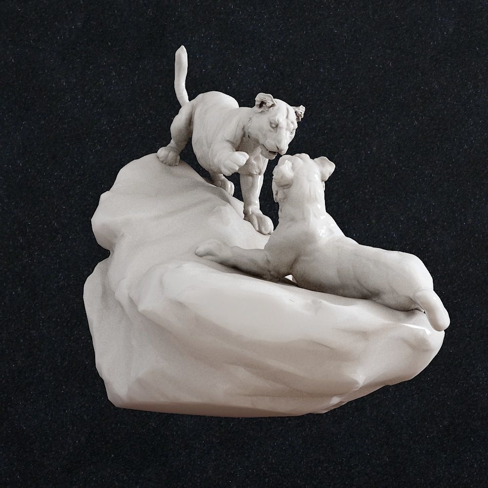 Lions Baby 3D print model_6