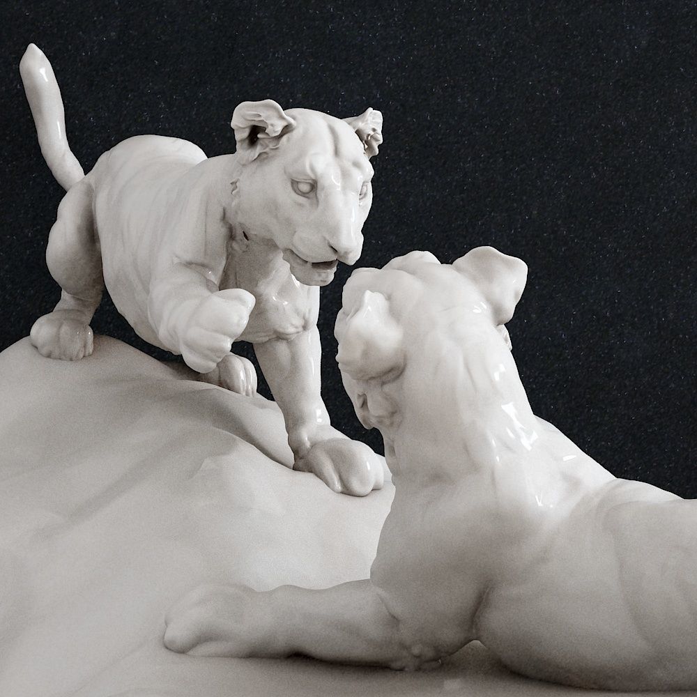 Lions Baby 3D print model_4