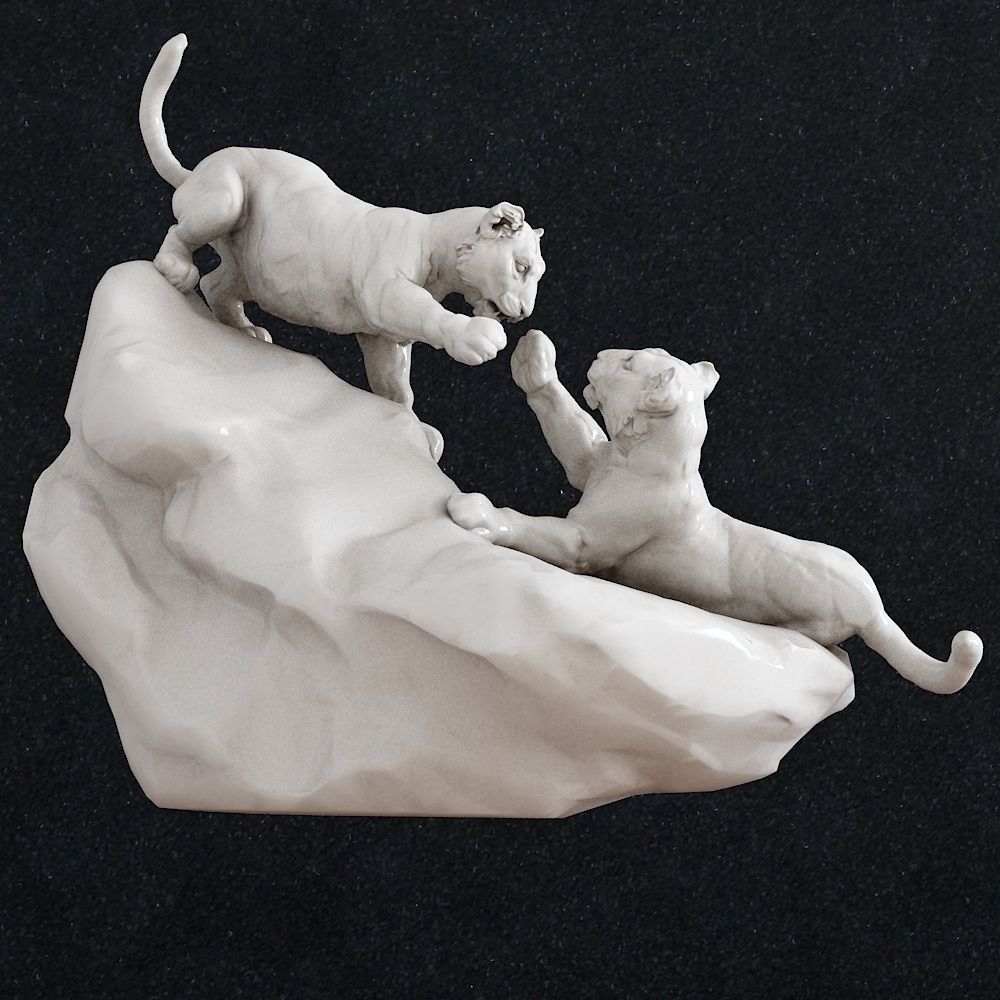 Lions Baby 3D print model_1