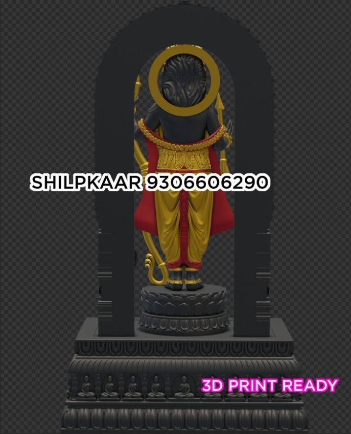 EXACT RAM LALLA MODEL WITH JEWELLERY 3D print model_13