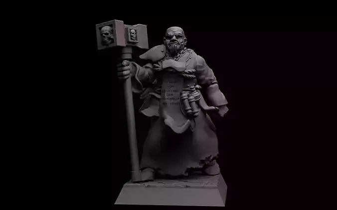 Warrior Priest Friedger Glockenton