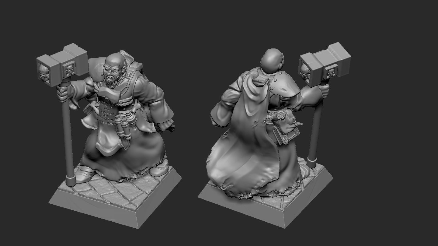 Witch Hunters Band 3D print model_6