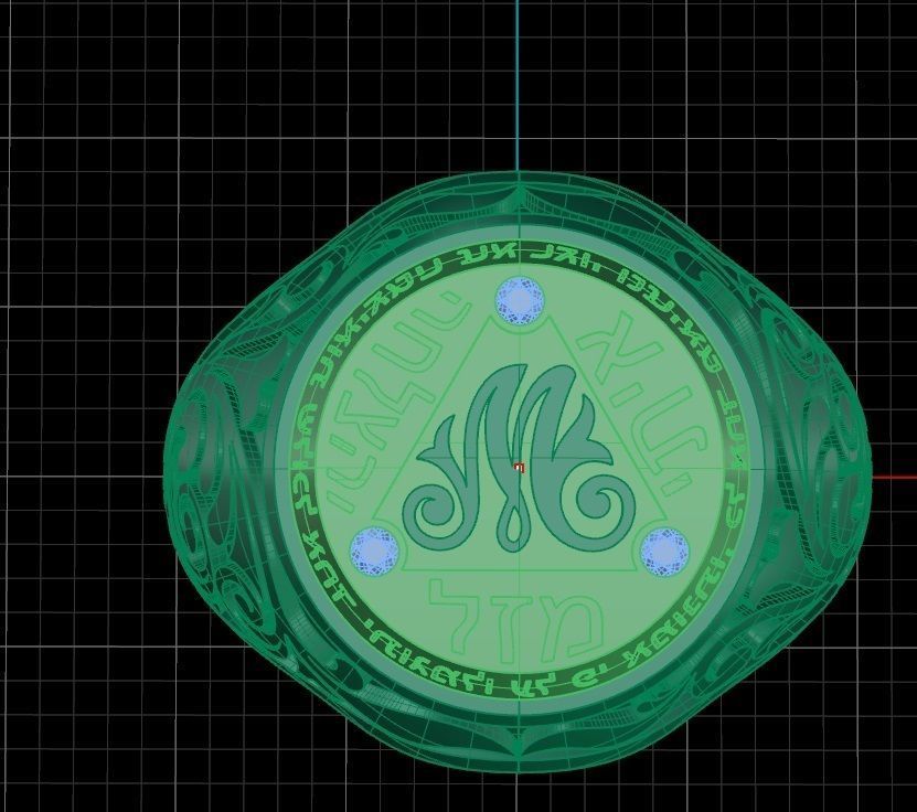 Ring men 16 3D print model_10