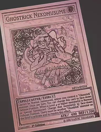 ghostrick nekomusume - yugioh