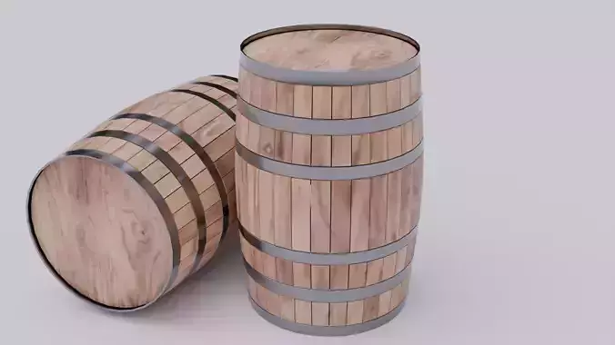 Wooden Barrel