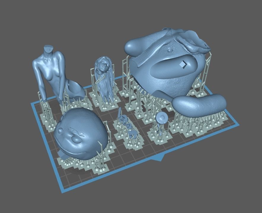 Jack Frost 1997 movie version - 1to10 STL file 3D print model 3D print model_14