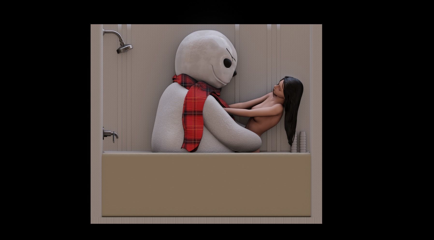 Jack Frost 1997 movie version - 1to10 STL file 3D print model 3D print model_1
