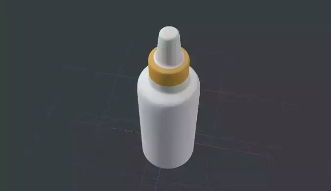 Cosmetic Serum bottle