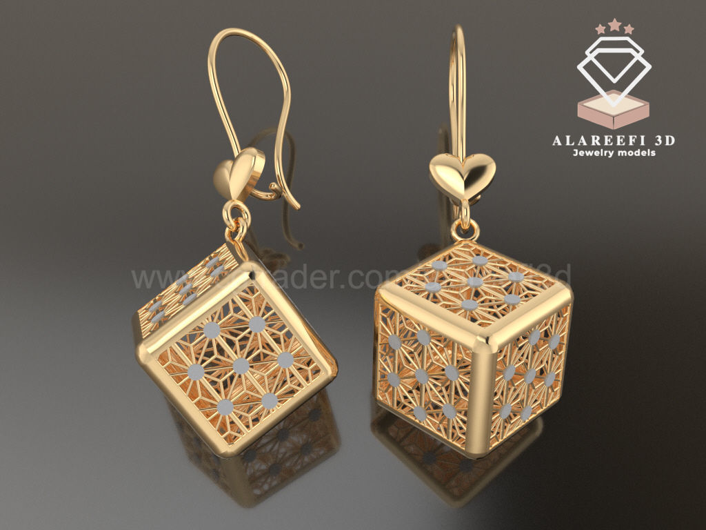 Collection 3 -12 Turkish Earrings Exclusive for the first time 3D print model_7