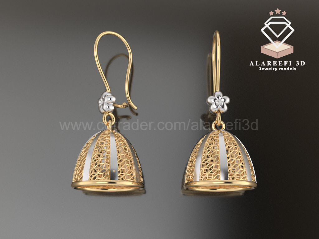 Collection 3 -12 Turkish Earrings Exclusive for the first time 3D print model_10