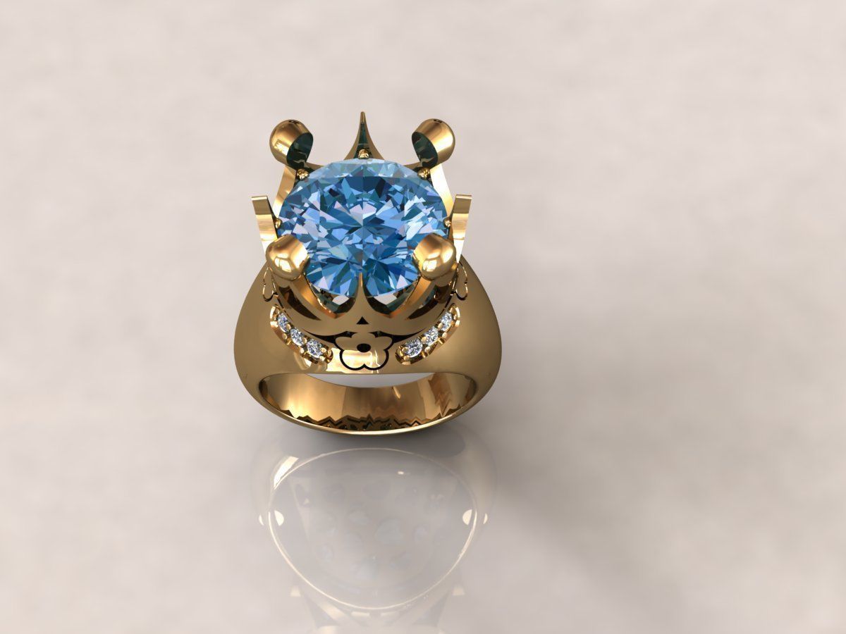 Ring Pasquale Bruni 1 3D print model_1