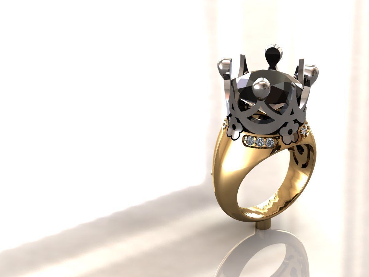 Ring Pasquale Bruni 1 3D print model_4