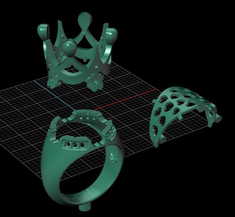 Ring Pasquale Bruni 1 3D print model_15