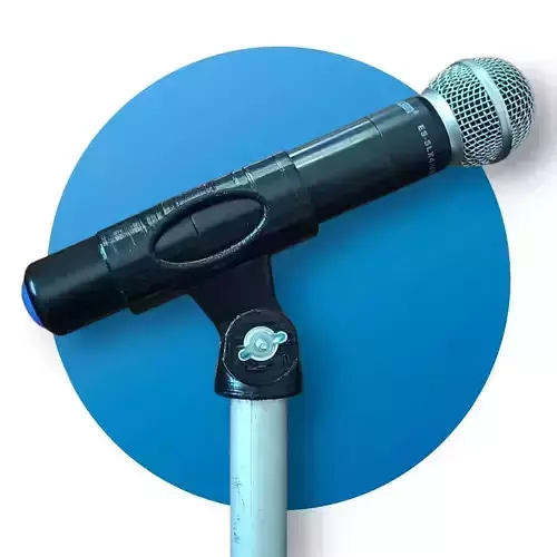 MICROPHONE HOLDER - FOR MIC STAND - 3D print model
