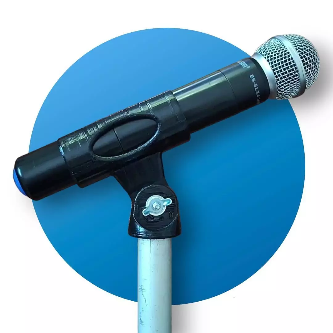 MICROPHONE HOLDER - FOR MIC STAND - 3D print model
