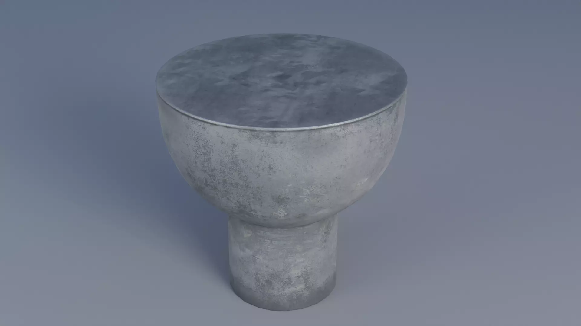Side Table Low-poly 3D model