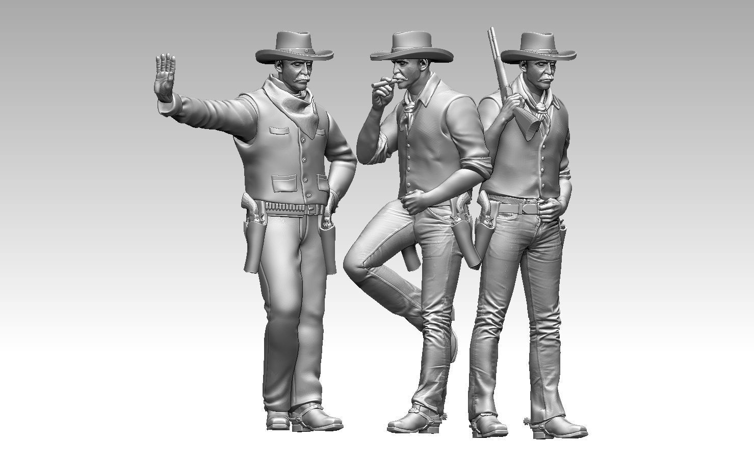 COWBOYS 3D print model_30