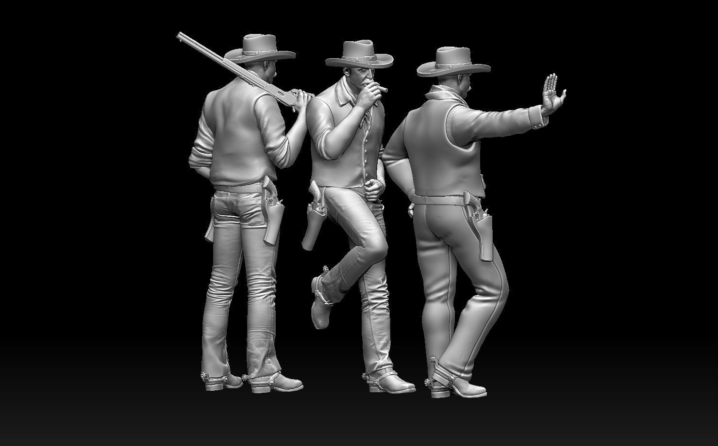 COWBOYS 3D print model_24