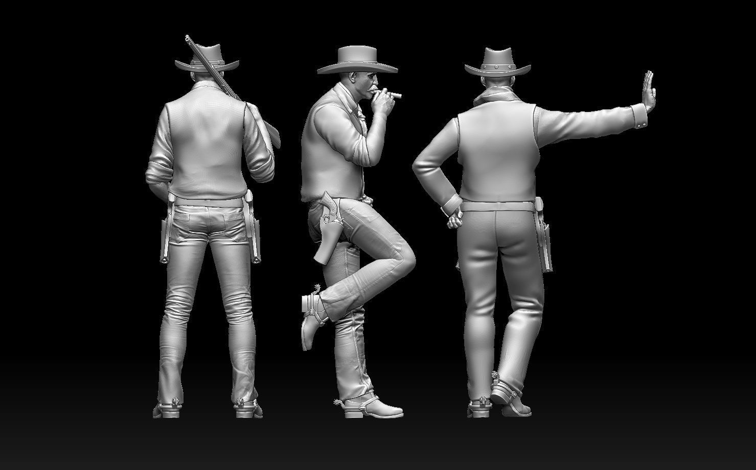 COWBOYS 3D print model_22