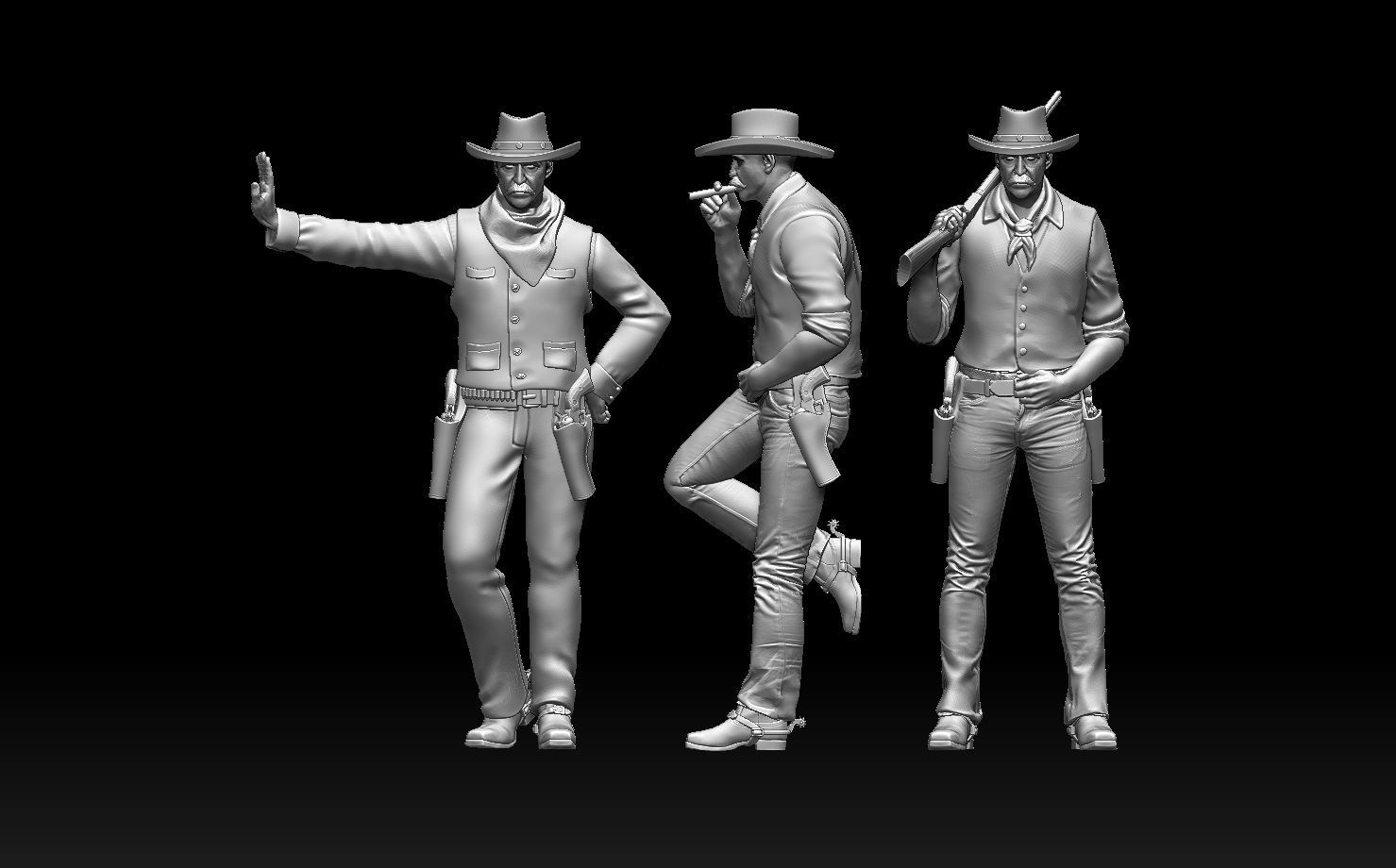 COWBOYS 3D print model_16