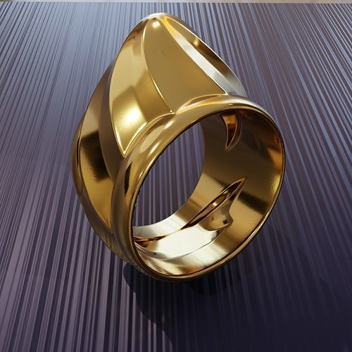 Ring-wawe Free 3D print model