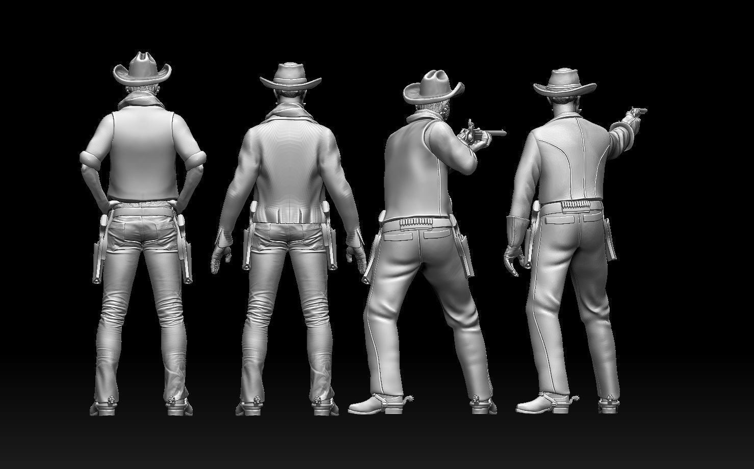 COWBOYS 3D print model_7