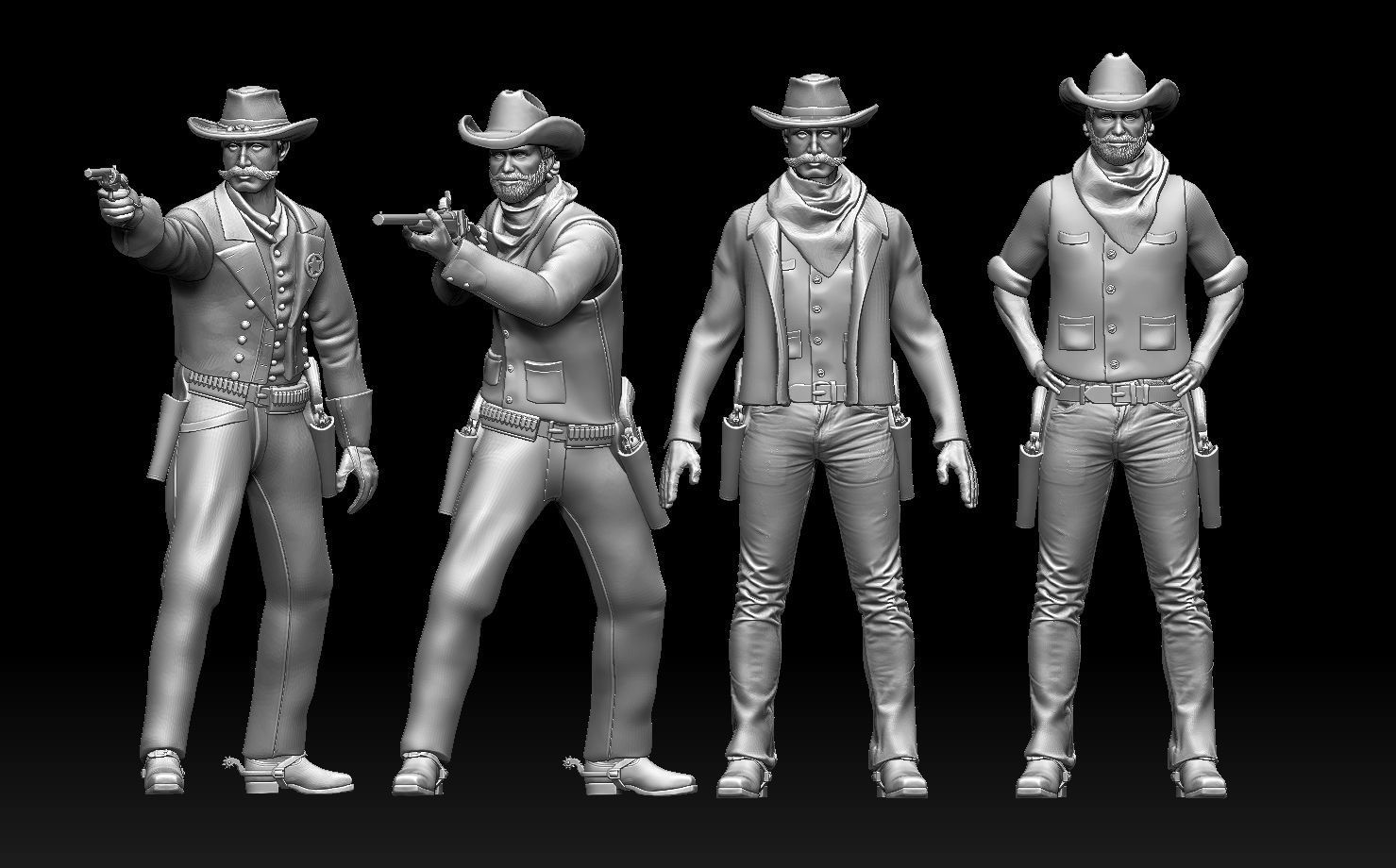 COWBOYS 3D print model_8