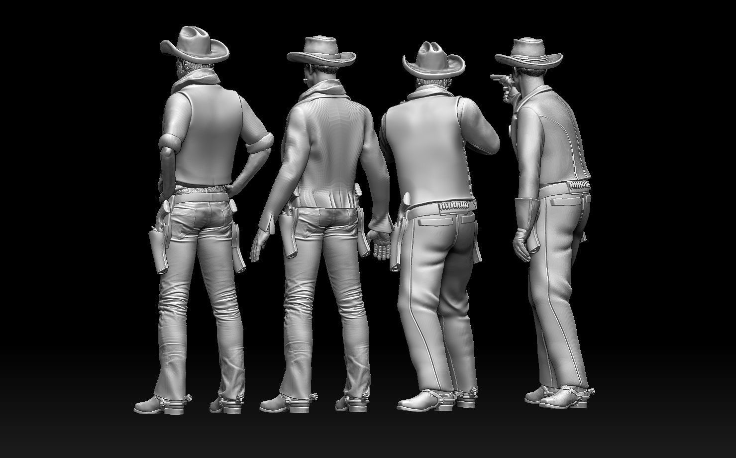 COWBOYS 3D print model_10