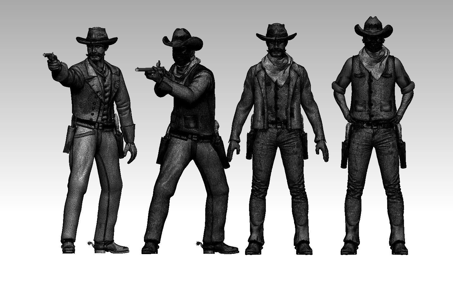 COWBOYS 3D print model_27