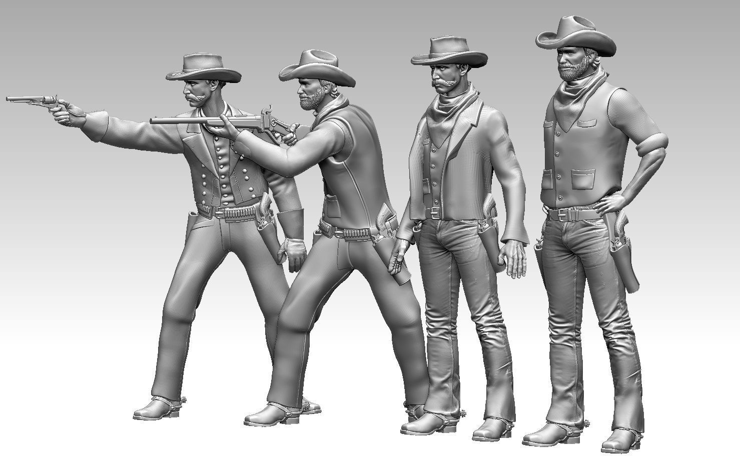 COWBOYS 3D print model_22