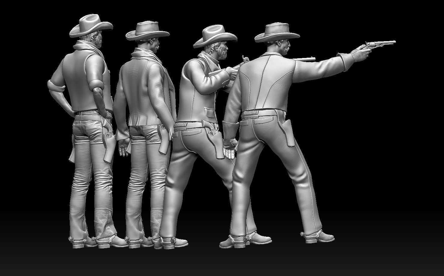 COWBOYS 3D print model_30
